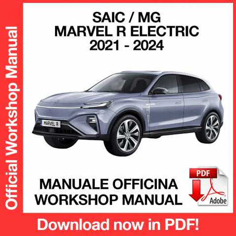 Saic MG Marvel R Electric (2021, 2022, 2023, 2024) (EN) (ITA) Workshop Repair Manual FREE PDF Download