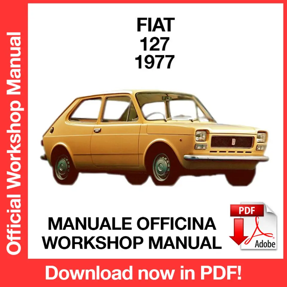 FIAT 127 (1977) (EN) Workshop Repair Manual FREE PDF Download 1