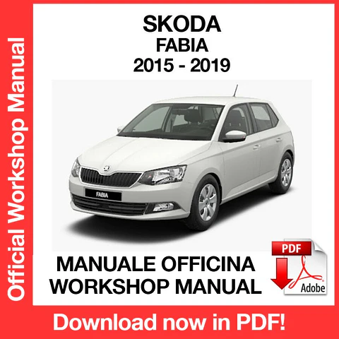Skoda Fabia MK3 (2015, 2016, 2017, 2018, 2019) (EN) Workshop Repair Manual FREE PDF Download