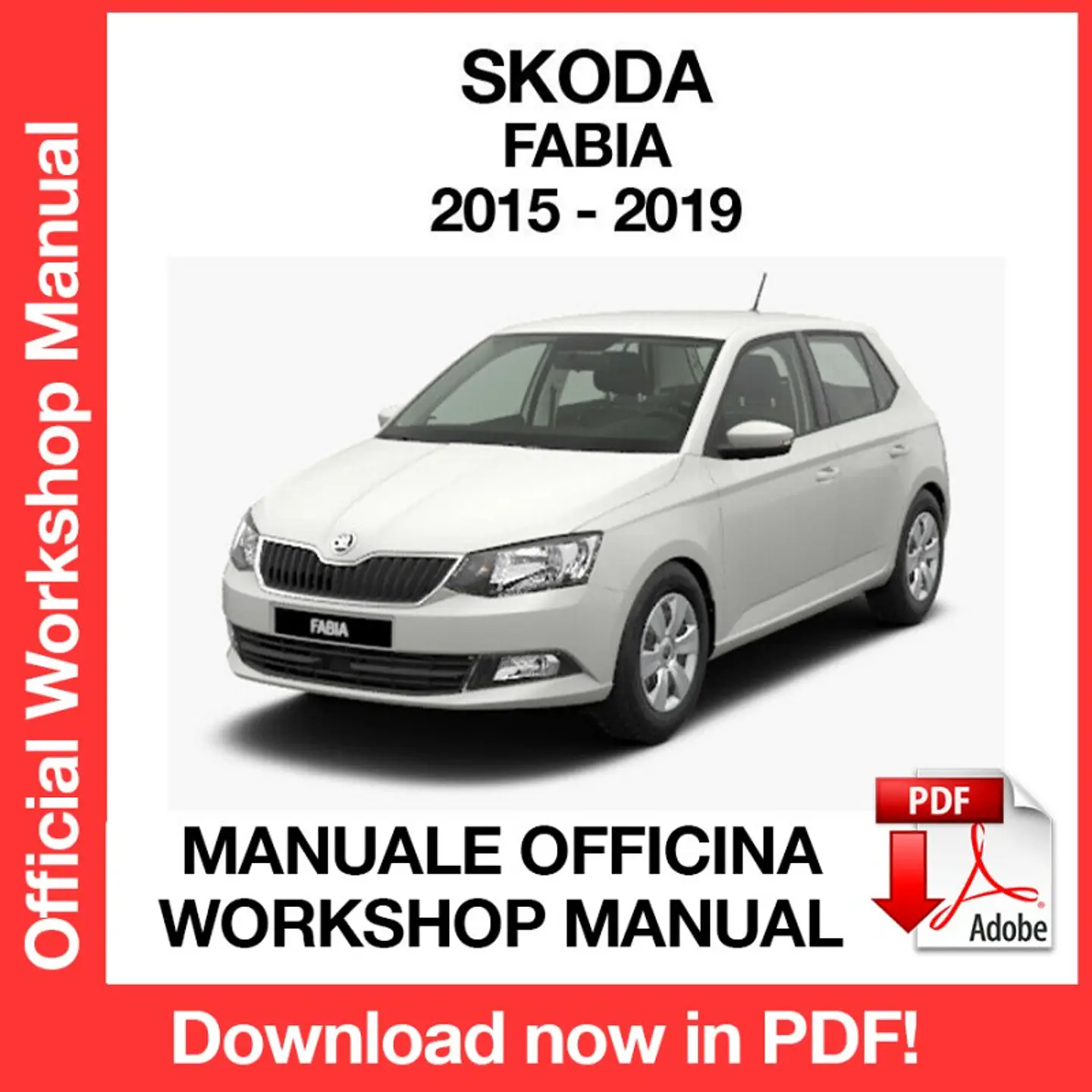 Skoda Fabia MK3 (2015, 2016, 2017, 2018, 2019) (EN) Workshop Repair Manual FREE PDF Download 1