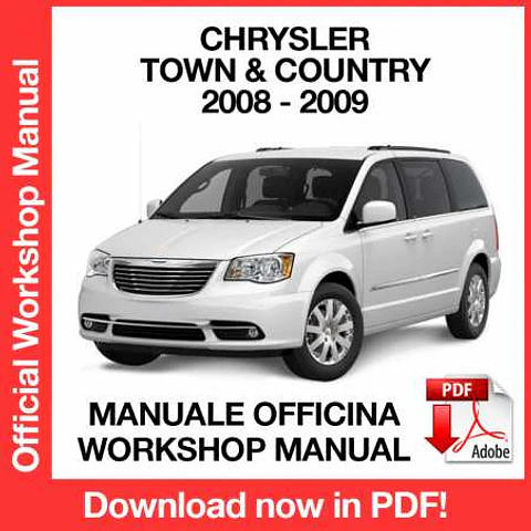 Chrysler Town e Country (2008-2009) (EN) Workshop Repair Manual FREE PDF Download