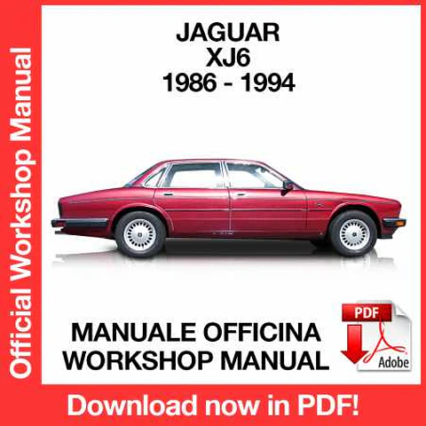 Jaguar XJ6 (1986, 1987, 1988, 1989, 1990, 1991, 1992, 1993, 1994) (EN) Workshop Repair Manual FREE PDF Download