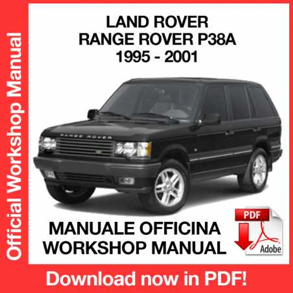 Land Rover Range Rover P38A (1995, 1996, 1997, 1998) (EN) Workshop Repair Manual FREE PDF Download 1