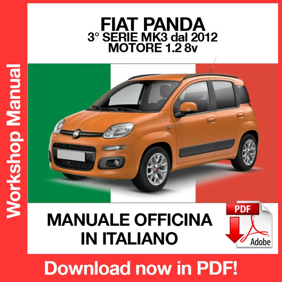 FIAT NEW PANDA MK3 (2012, 2013, 2014, 2015, 2016, 2017, 2018) (ITA) Workshop Repair Manual FREE PDF Download 1