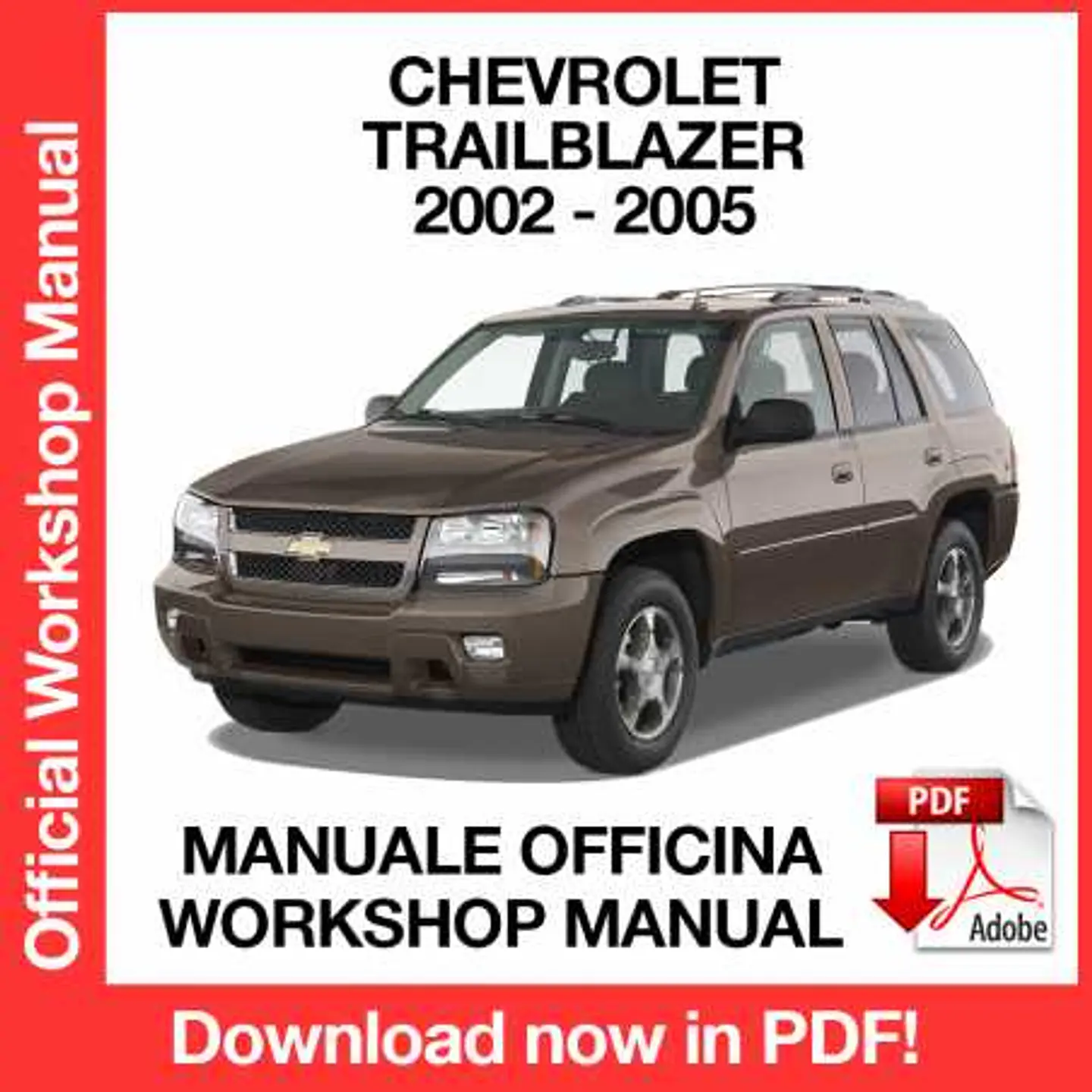 Chevrolet Trailblazer (2002, 2003, 2004, 2005) (EN) Workshop Repair Manual FREE PDF Download 1