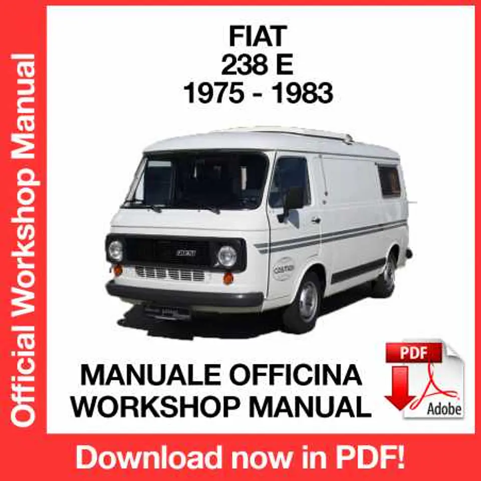 Fiat 238e (1975, 1976, 1977, 1978, 1979, 1980, 1981, 1982, 1983) (ITA) Workshop Repair Manual FREE PDF Download 1