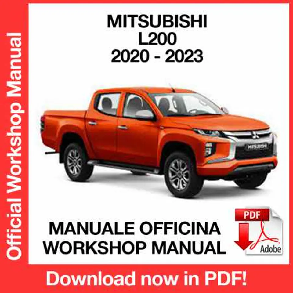 Mitsubishi L200 (2020, 2021, 2022, 2023) (EN) Workshop Repair Manual FREE PDF Download 1