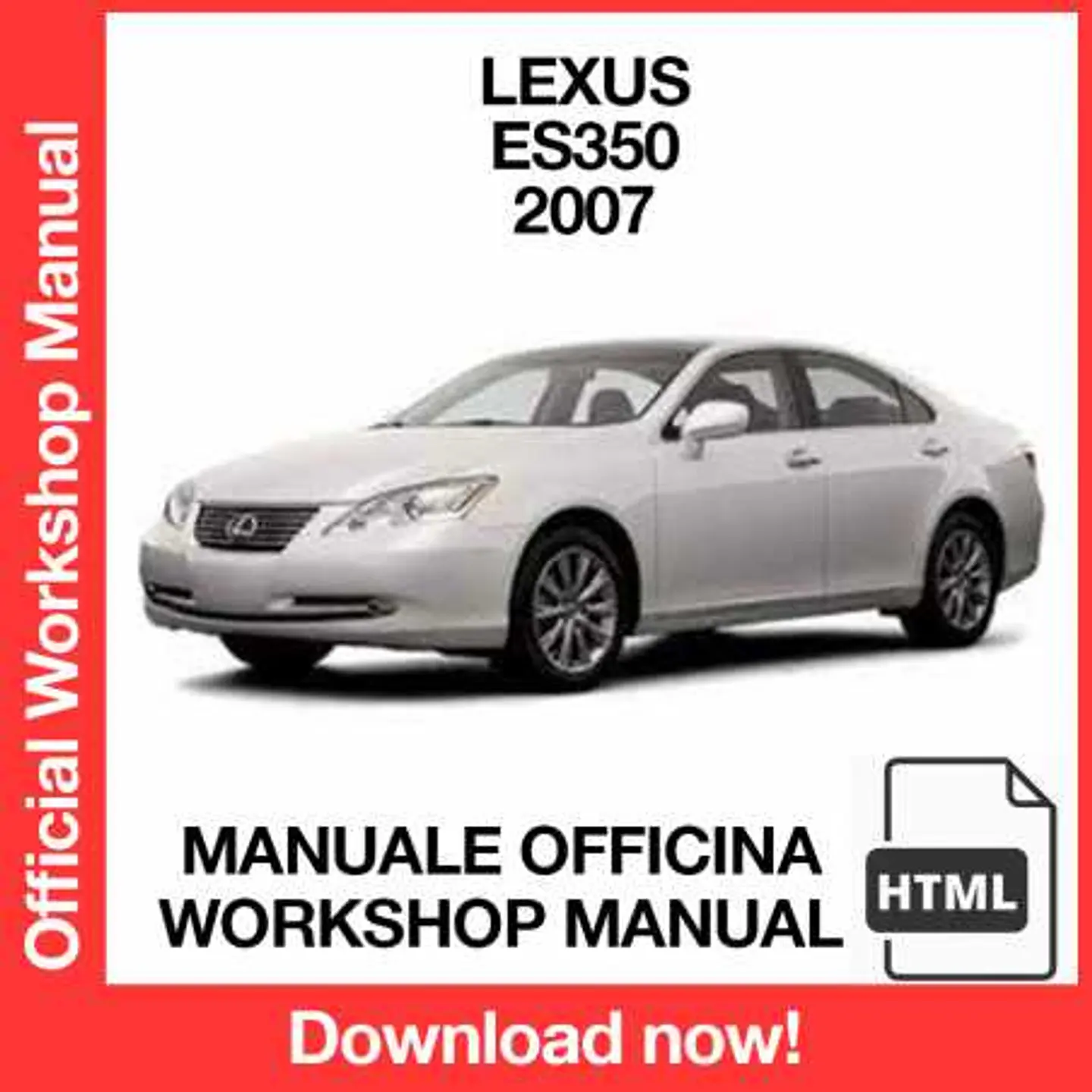 Lexus ES350 (2007) (EN) Workshop Repair Manual FREE PDF Download 1