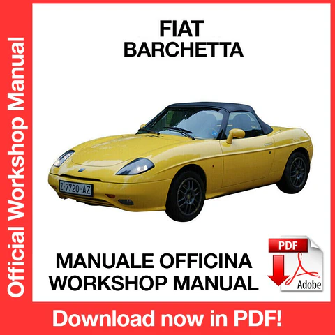 FIAT BARCHETTA (EN) Workshop Repair Manual FREE PDF Download