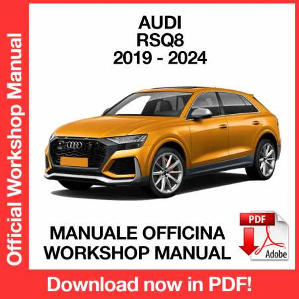 Audi RSQ8 (2019, 2020, 2021, 2022, 2023, 2024) (EN) Workshop Repair Manual FREE PDF Download 1