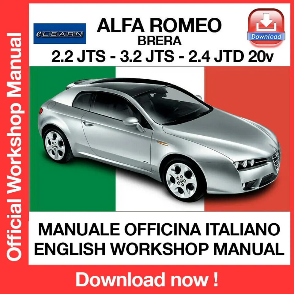ALFA ROMEO BRERA (ITA) (EN) Workshop Repair Manual FREE PDF Download 1