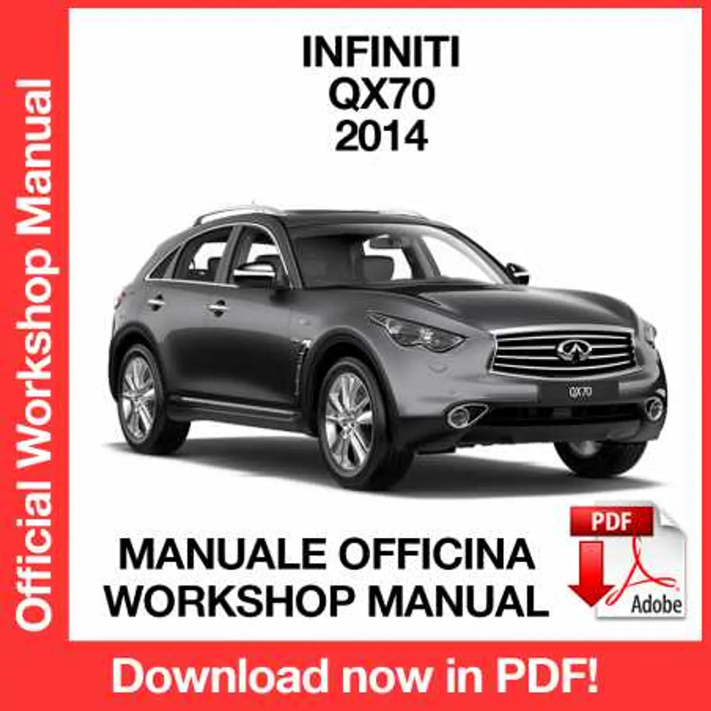 Infiniti QX70 (2014) (EN) Workshop Repair Manual FREE PDF Download 1