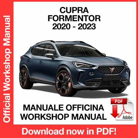 Cupra Formentor (2020, 2021, 2022, 2023) (EN) Workshop Repair Manual FREE PDF Download