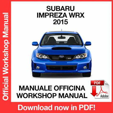 Subaru Impreza WRX STI GJ GP (2015) (EN) Workshop Repair Manual FREE PDF Download