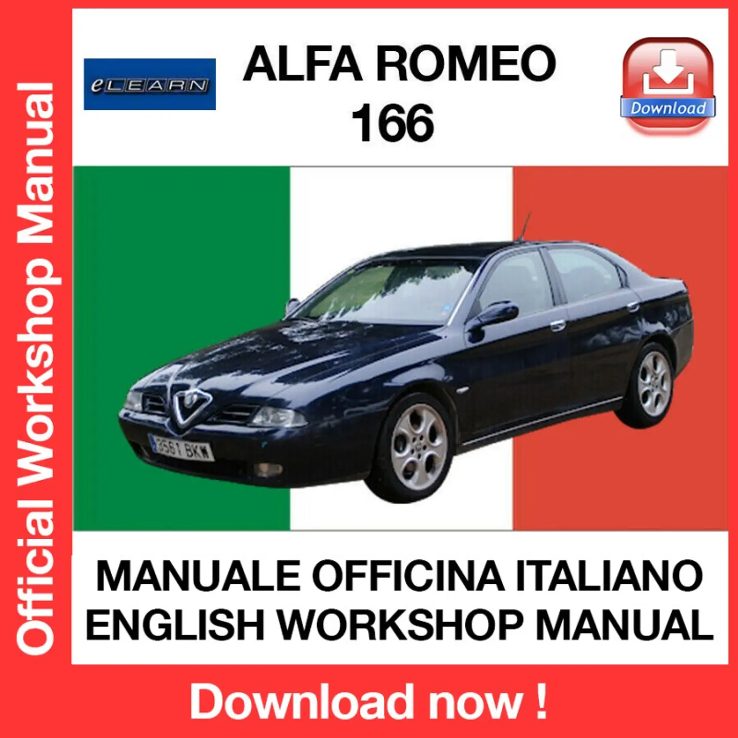 ALFA ROMEO 166 (ITA) (EN Workshop Repair Manual FREE PDF Download 1
