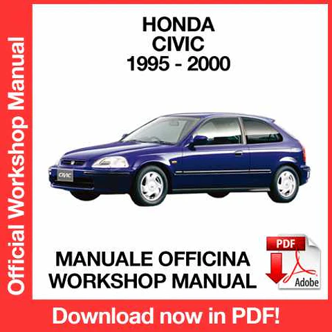 Honda Civic (1995, 1996, 1997, 1998, 1999, 2000) (EN) Workshop Repair Manual FREE PDF Download
