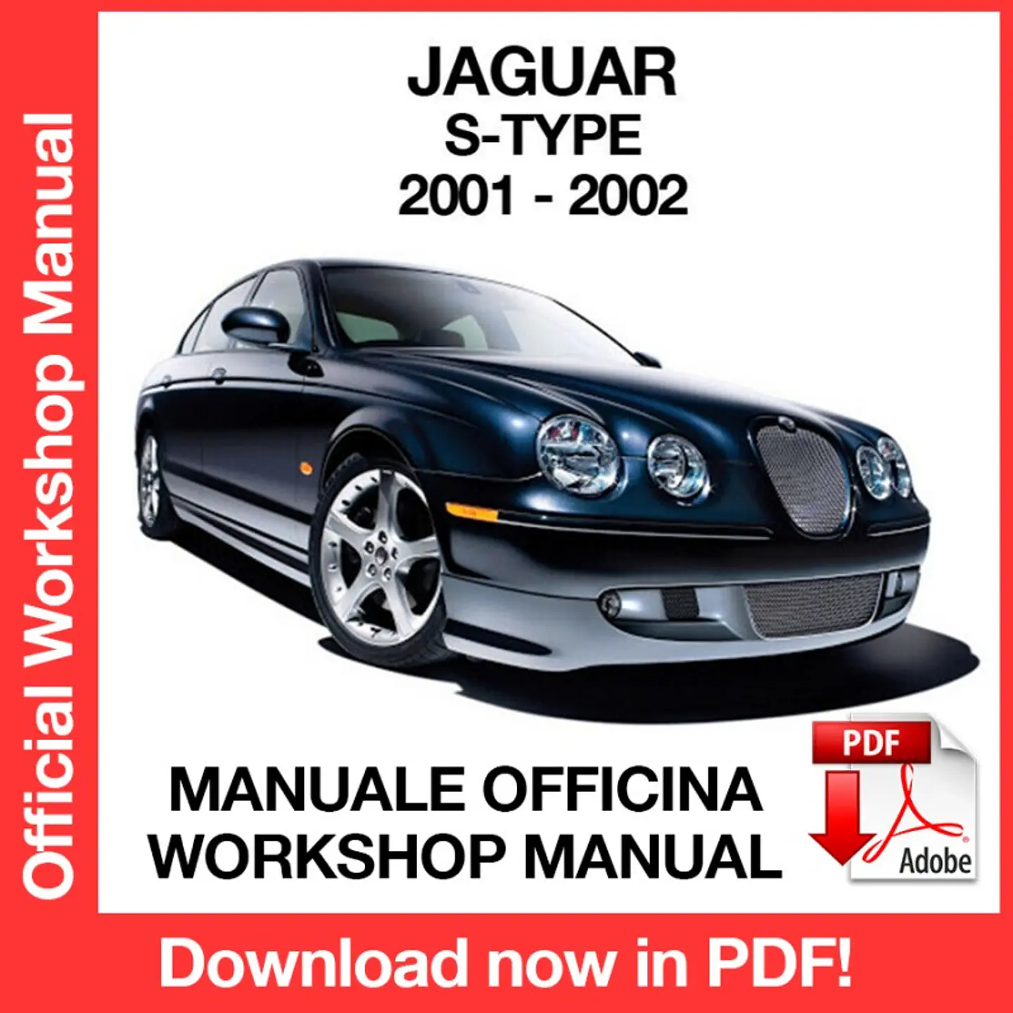 Jaguar S-Type (2001-2002) (EN) Workshop Repair Manual FREE PDF Download 1