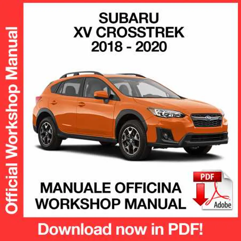 Subaru XV Crosstrek (2018, 2019, 2020) (EN) Workshop Repair Manual FREE PDF Download 1