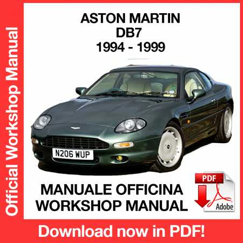 Aston Martin DB7 (1994, 1995, 1996, 1997, 1998, 1999) (EN) Workshop Repair Manual FREE PDF Download