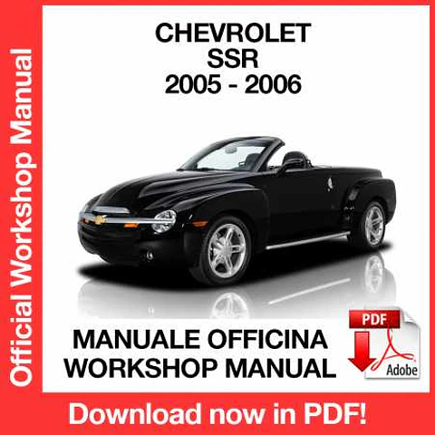 Chevrolet SSR (2005-2006) (EN) Workshop Repair Manual FREE PDF Download