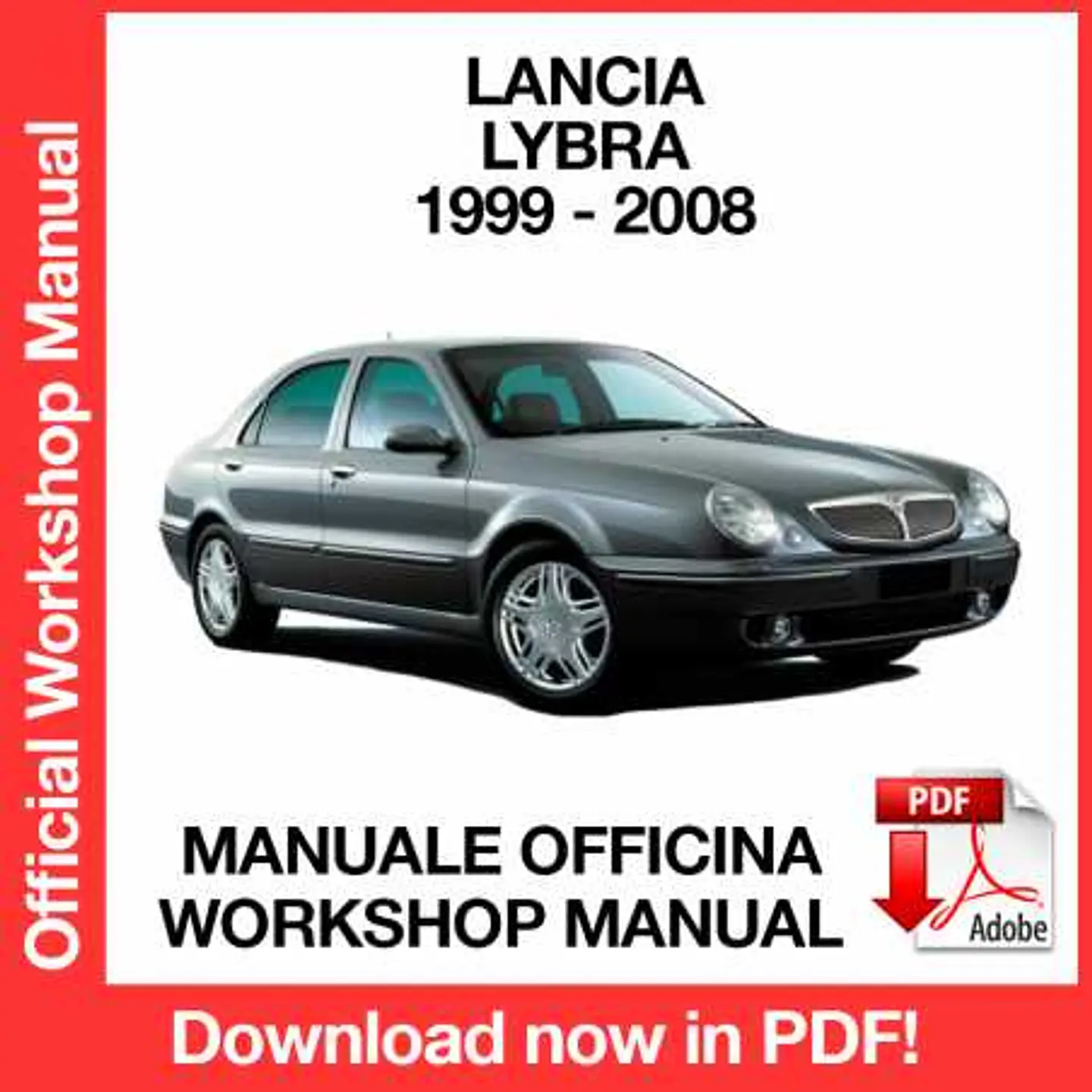 Lancia Lybra (1999, 2000, 2001, 2002, 2003, 2004, 2005) (ITA) Workshop Repair Manual FREE PDF Download 1