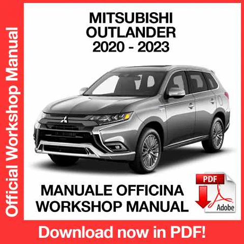 Mitsubishi Outlander PHEV (2020, 2021, 2022, 2023) (EN) Workshop Repair Manual FREE PDF Download