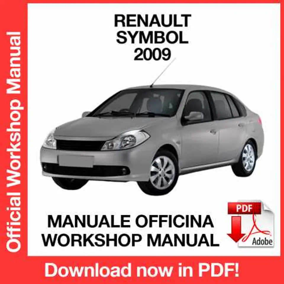 Renault Symbol (2009) (EN) Workshop Repair Manual FREE PDF Download 1