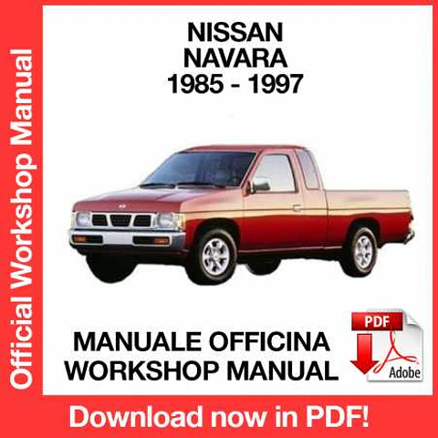 Nissan Navara D21 (1991, 1992, 1993, 1994, 1995, 1996, 1997) (EN) Workshop Repair Manual FREE PDF Download