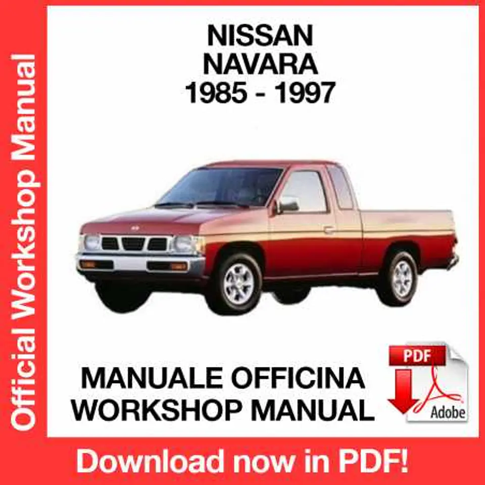 Nissan Navara D21 (1991, 1992, 1993, 1994, 1995, 1996, 1997) (EN) Workshop Repair Manual FREE PDF Download 1