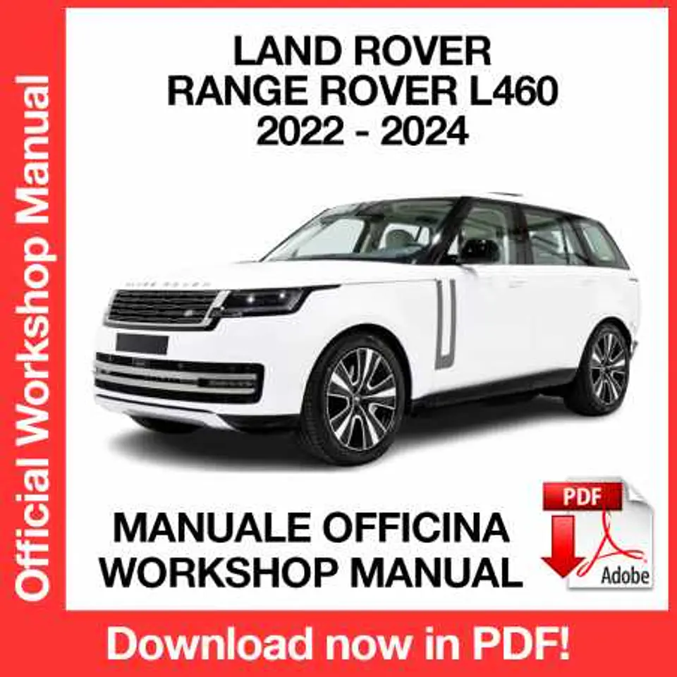 Land Rover Range Rover L460 (2022, 2023,2024) (EN) Workshop Repair Manual FREE PDF Download 1