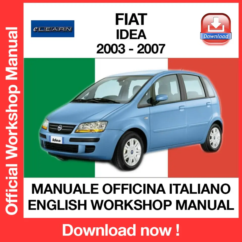 FIAT IDEA (2003, 2004, 2005, 2006, 2007) (ITA) (EN) eLEARN Workshop Repair Manual FREE PDF Download 1