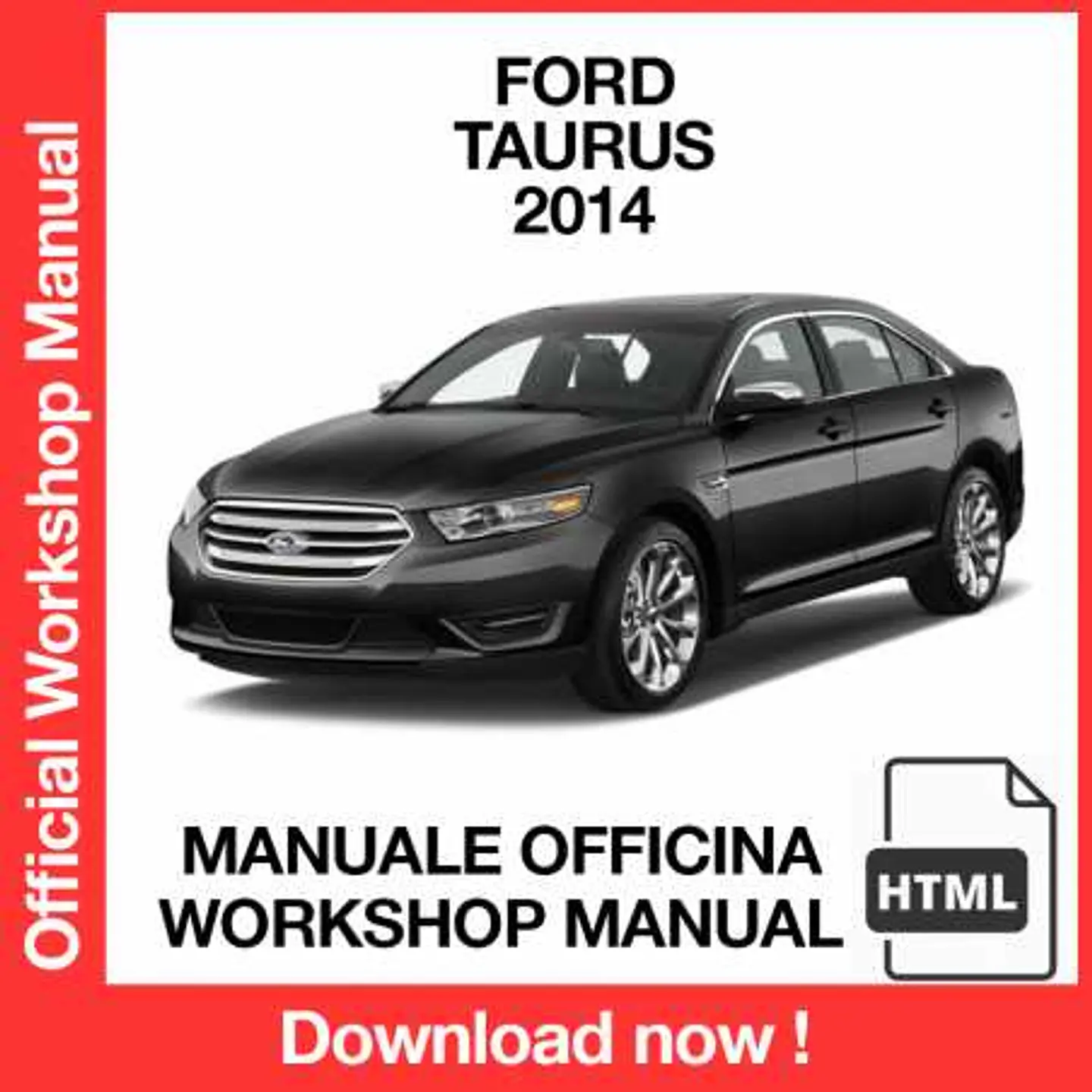 Ford Taurus (2014) (EN) Workshop Repair Manual FREE PDF Download 1