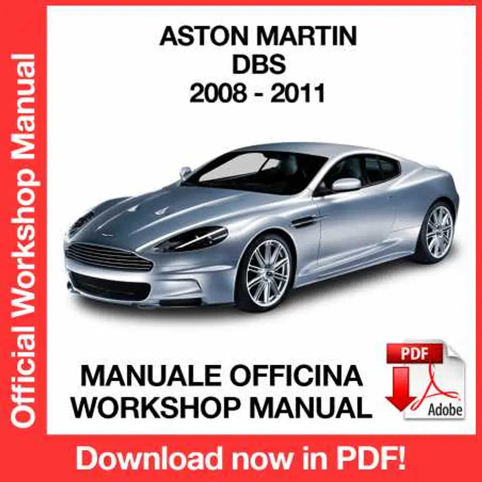 Aston Martin DBS (2008, 2009, 2010, 2011) (EN) Workshop Repair Manual FREE PDF Download 1