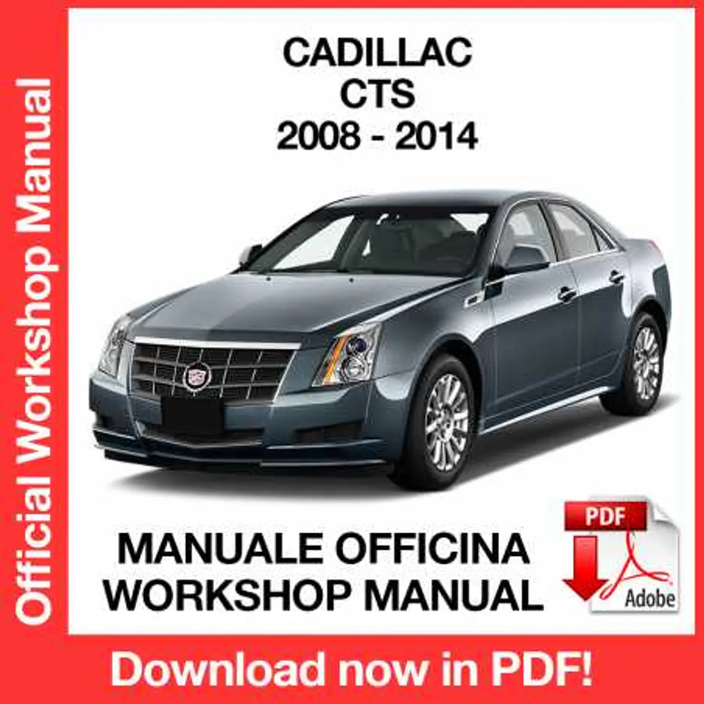 Cadillac CTS (2008, 2009, 2010, 2011, 2012, 2013, 2014) (EN) Workshop Repair Manual FREE PDF Download 1