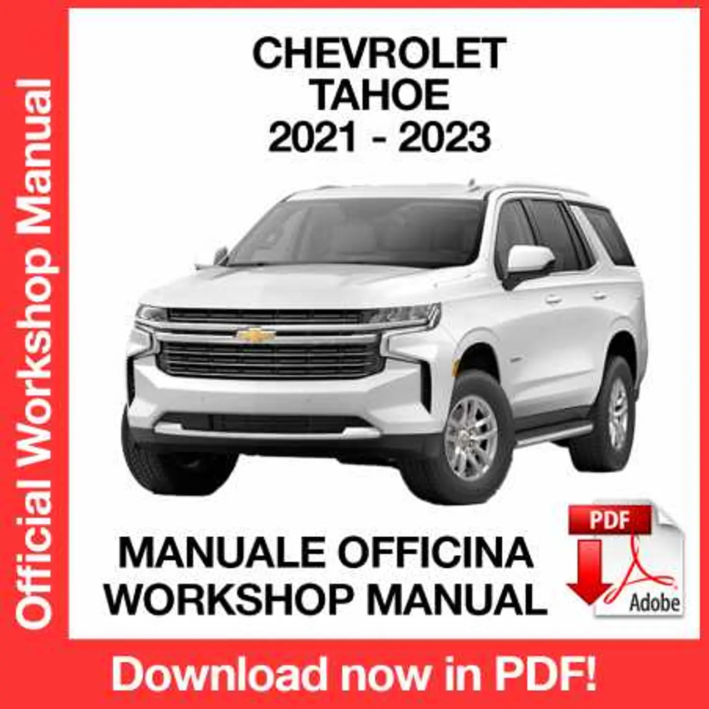 Chevrolet Tahoe (2021, 2022, 2023) (EN) Workshop Repair Manual FREE PDF Download 1