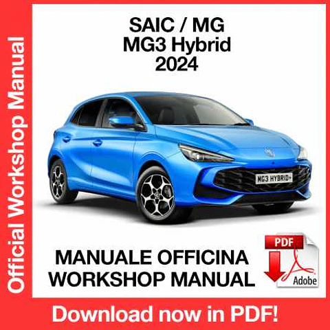 Saic MG MG3 Hybrid (2023-2024) (EN) (ITA) Workshop Repair Manual FREE PDF Download