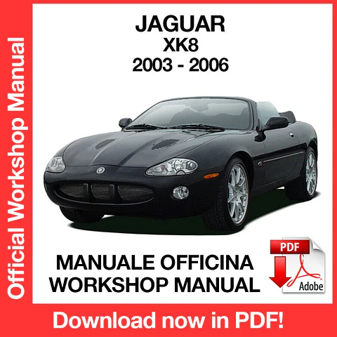 Jaguar XK8 (2003, 2004, 2005, 2006) (EN) Workshop Repair Manual FREE PDF Download