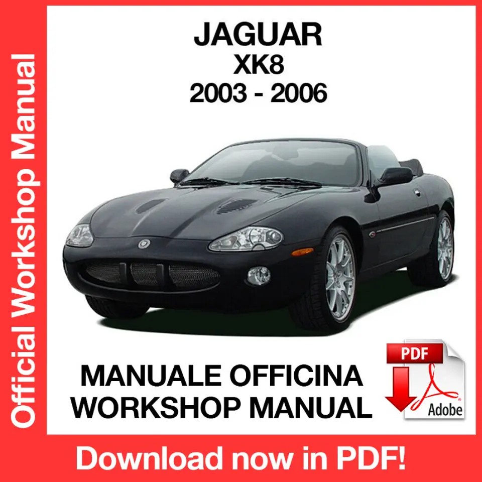 Jaguar XK8 (2003, 2004, 2005, 2006) (EN) Workshop Repair Manual FREE PDF Download 1