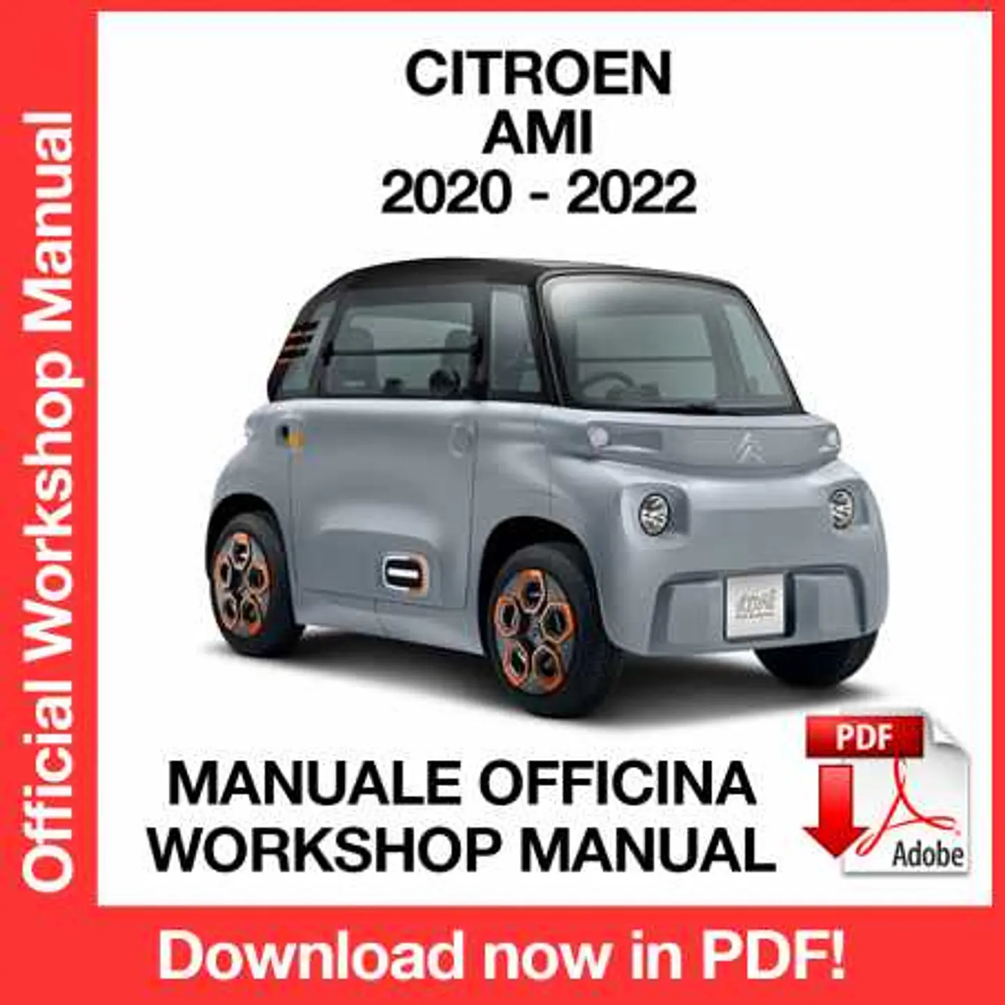 Citroen AMI (2020, 2021, 2022) (ITA) Workshop Repair Manual FREE PDF Download 1