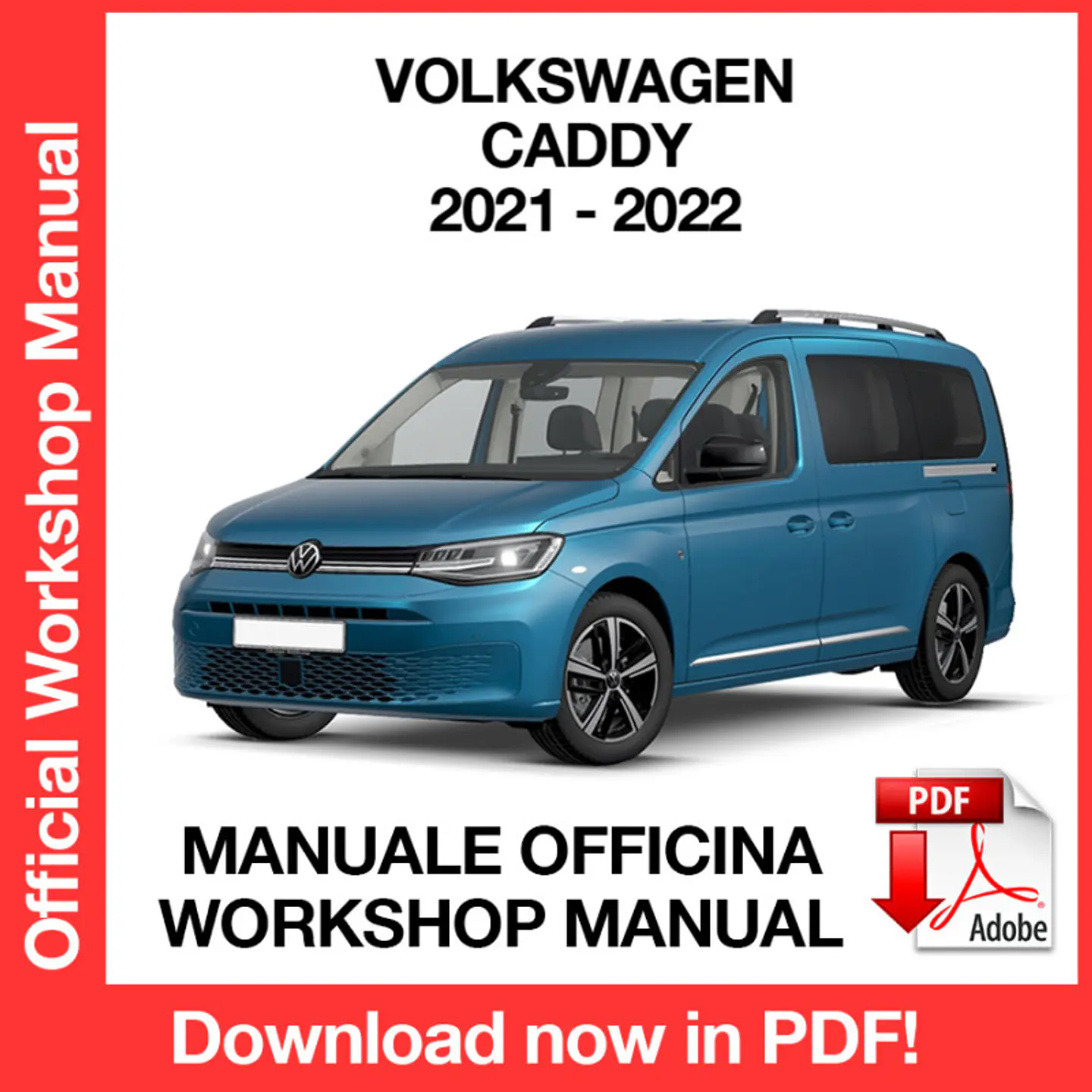 Volkswagen Caddy (2021-2022) (EN) Workshop Repair Manual FREE PDF Download 1
