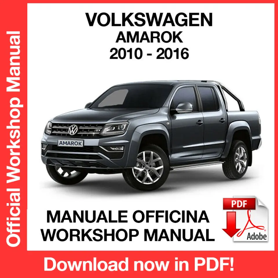 Volkswagen Amarok (2010-2011-2012-2013 ) (EN) Workshop Repair Manual FREE PDF Download 1