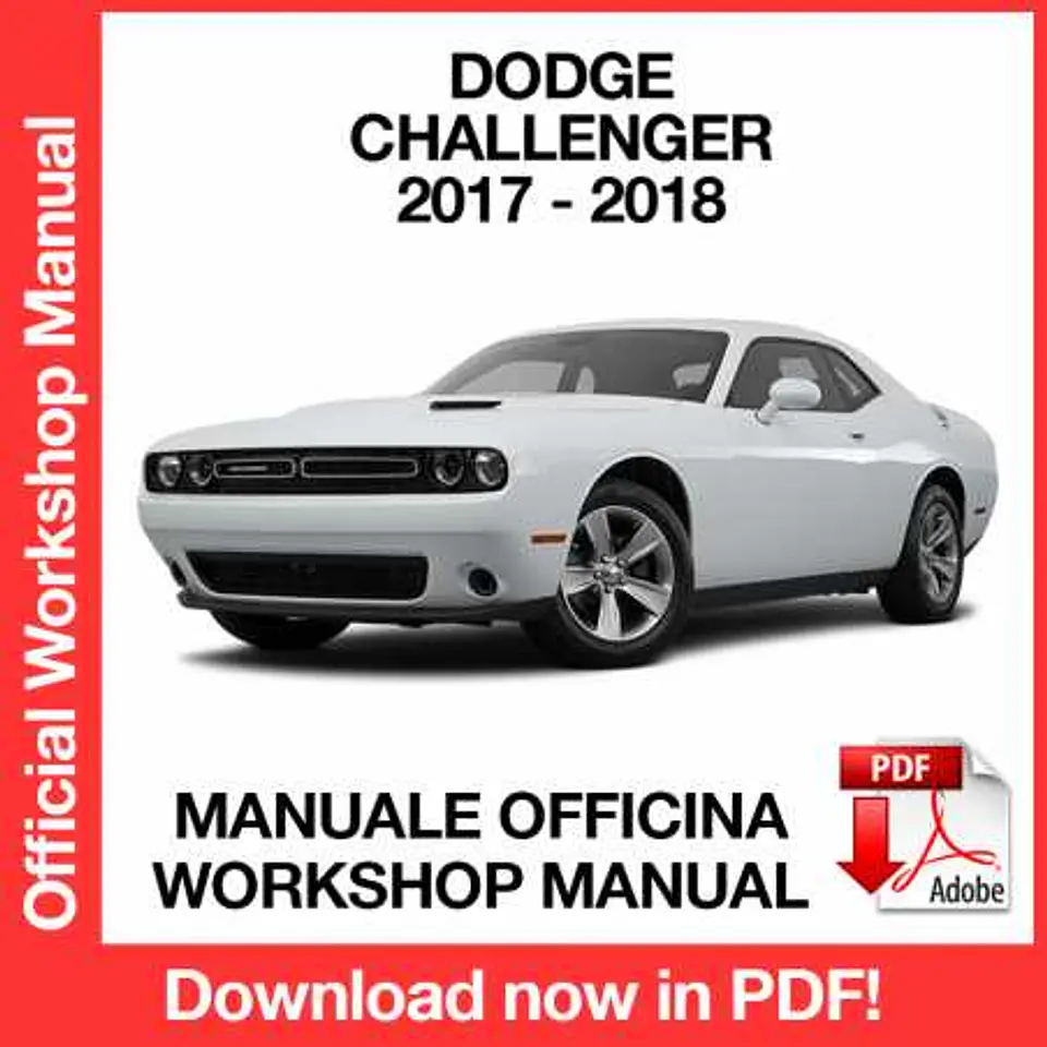 Dodge Challenger (2017-2018) (EN) Workshop Repair Manual FREE PDF Download 1