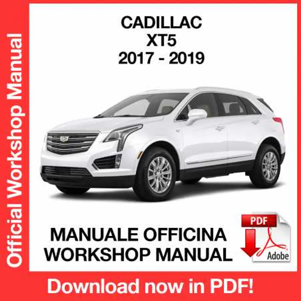 Cadillac XT5 (2017, 2018, 2019) (EN) Workshop Repair Manual FREE PDF Download 1