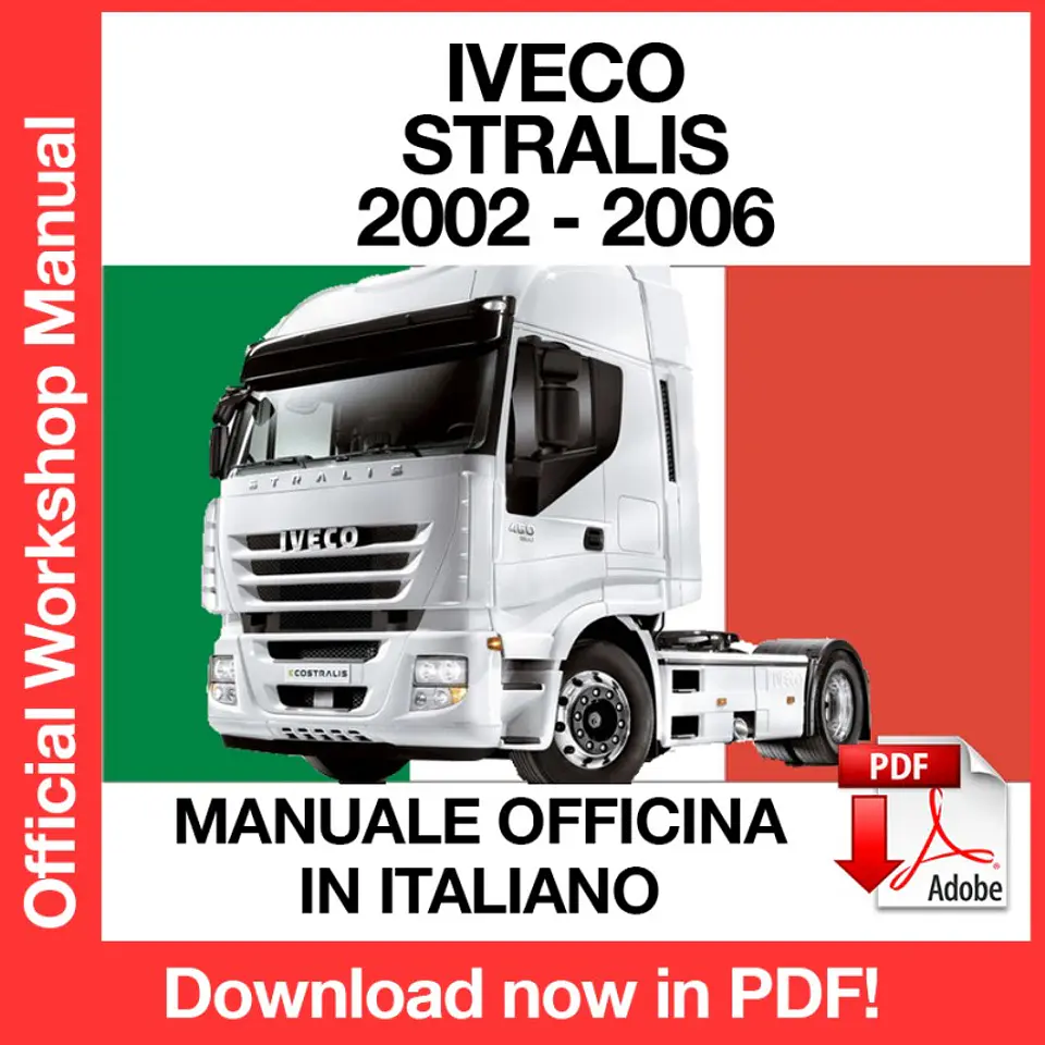 Iveco Stralis (2002, 2003, 2004, 2005, 2006) (ITA) Workshop Repair Manual FREE PDF Download 1