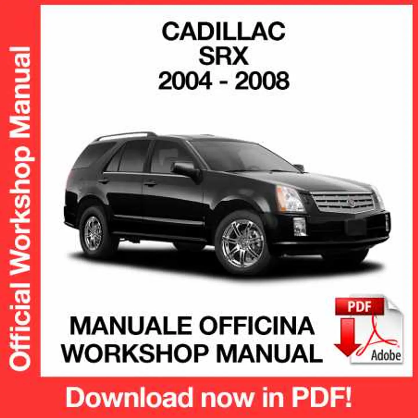 Cadillac SRX (2004, 2005, 2006, 2007, 2008) (EN) Workshop Repair Manual FREE PDF Download 1