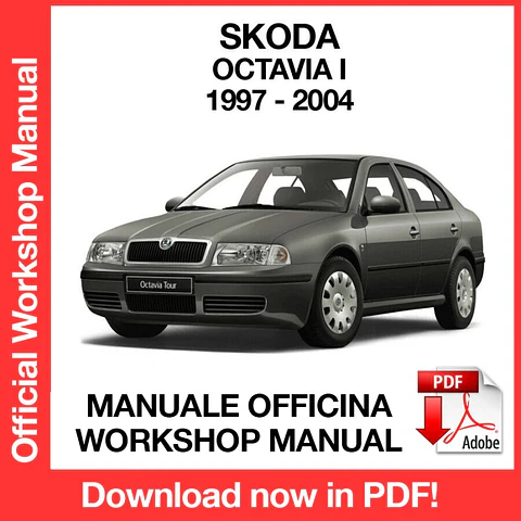 Skoda Octavia MK1 (1997, 1998, 1999, 2000, 2001, 2002, 2003, 2004) (EN) Workshop Repair Manual FREE PDF Download
