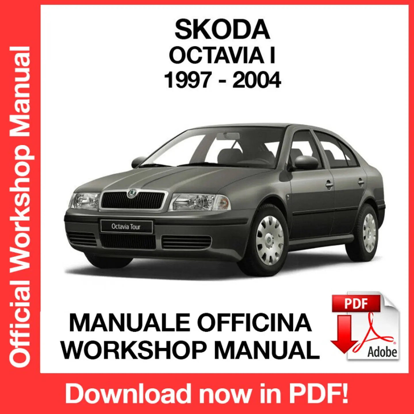 Skoda Octavia MK1 (1997, 1998, 1999, 2000, 2001, 2002, 2003, 2004) (EN) Workshop Repair Manual FREE PDF Download 1