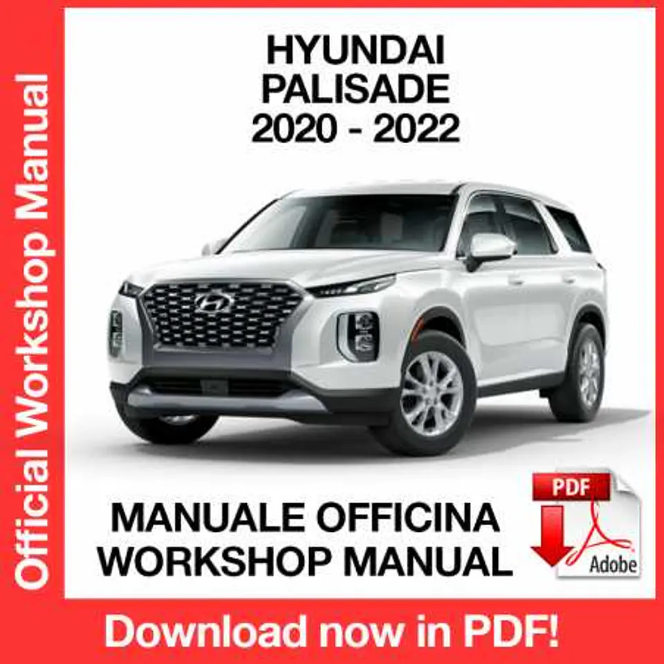 Hyundai Palisade (2020, 2021, 2022) (EN) Workshop Repair Manual FREE PDF Download 1