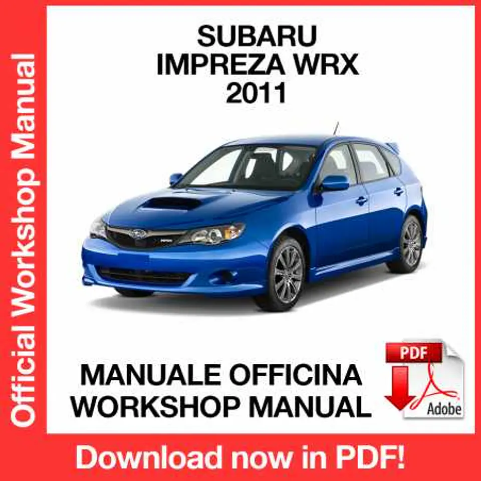 Subaru Impreza WRX STI GE GH (2011) (EN) Workshop Repair Manual FREE PDF Download 1