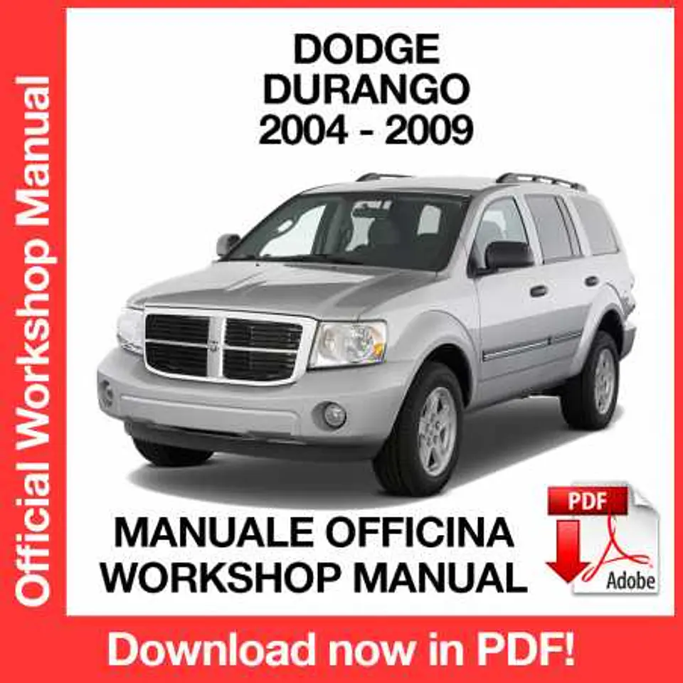 Dodge Durango (2004, 2005, 2006, 2007, 2008, 2009) (EN) Workshop Repair Manual FREE PDF Download 1